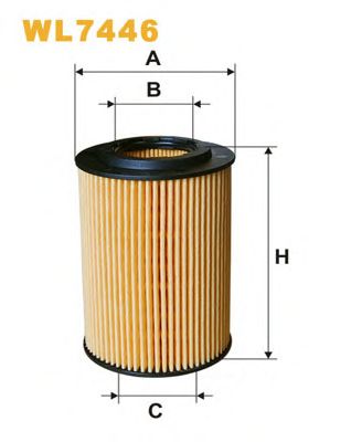 WIX FILTERS wl7446 -  Масляный фильтр